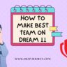 how to make team on dream 11