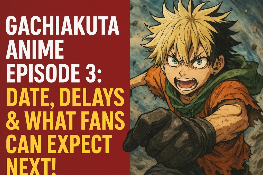 Gachiakuta Anime Episode 3 streaming, Gachiakuta Anime new episode, Gachiakuta Anime
