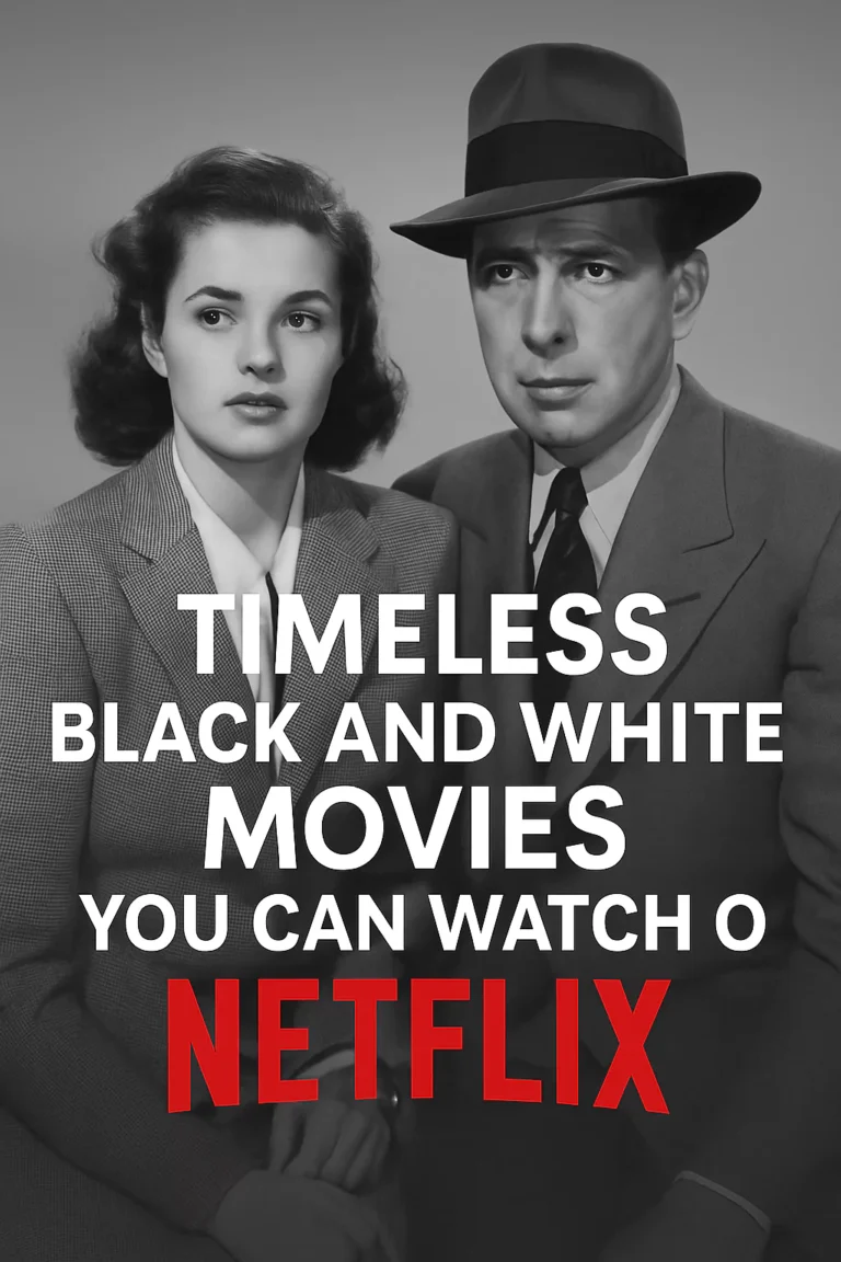 latest Classic Black and White Movies on Netflix